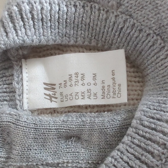 🟣2/$40🟣H&M Llama/Alpaca 100% Wool Christmas Sweater - Picture 5 of 6